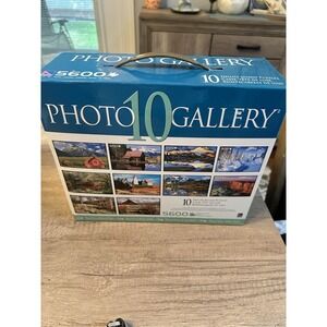 Sure-Lox Photo Gallery Box Set Of 10 Deluxe‎ Jigsaw Puzzles 5600 Pieces New